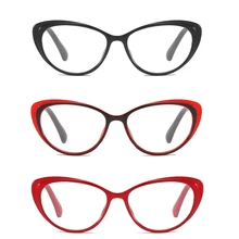 Классические очки для чтения с кошачьими глазами, для мужчин и женщин, прозрачные линзы, очки для пресбиопии, очки+ 1,0+ 1,5+ 2,0+ 2,5+ 3,0+ 3,5+ 4,0