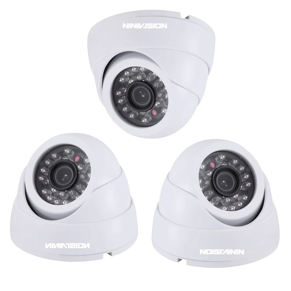 NINIVISION 4MP AHD Camera CCTV Security Night Vision White Dome Surveillance HD Camera IR CUT Filter Work with 4MP 5MP AHD DVR NINIVISION 4MP AHD Camera CCTV Security Night Vision White Dome Surveillance HD Camera IR CUT Filter Work with 4MP 5MP AHD DVR
