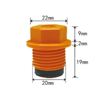 Высокое качество, PPR пластиковый штекер для воды, 20 штук