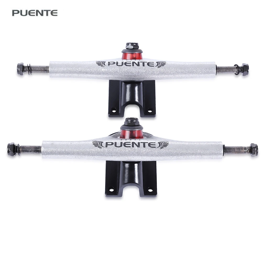PUENTE 2pcs/Pair 7" Skateboard Truck for Cruiser Skateboard Longboard