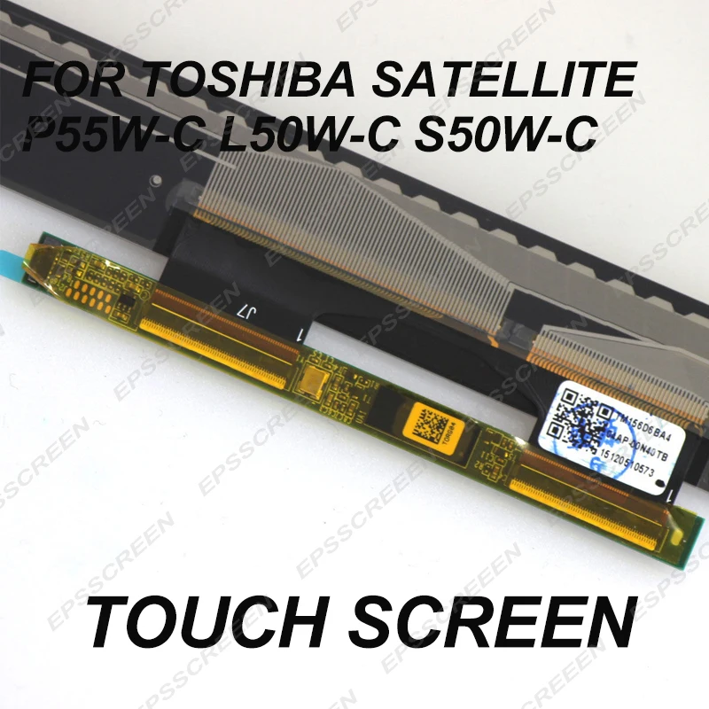 Заменить 15,6 Для toshiba Satellite P55W-C L50W-C S50W-C L55W-C сенсорный экран панели панель Стекло окрашенные запасные части для Сенсор дисплей