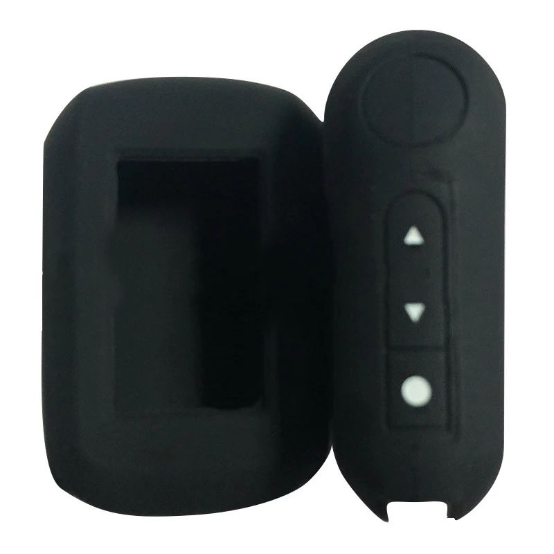

For Russian Starline A92/A94/V62/A62/A64 Two Way Car Alarm Keychain Silicone Case Remote Starter LCD Transmitter Key Cover