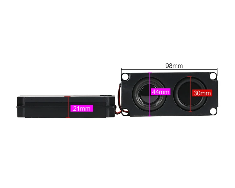 GHXAMP 8OHM динамик для ТВ, lcd массажный пассивный рекламный Вибрационный мембранный мини-динамик Ремонт Аксессуары для усилителей DIY 5 Вт 2 шт