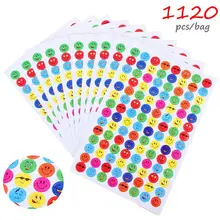 1120pcs Emoji Stickers Laptop Sticker Adesivo Notebook Stickers Set Classic Toy For Children Kawaii Kids Reward