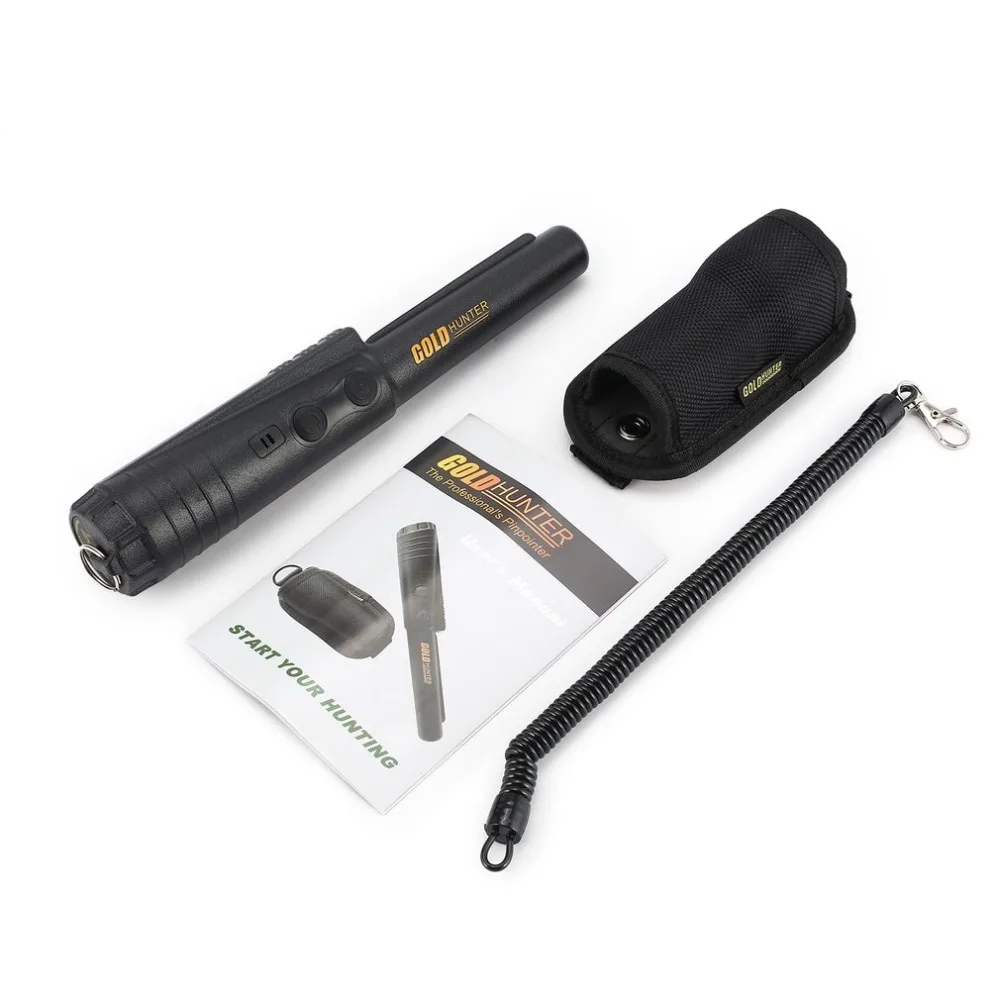 

Gold Hunter Professional Pinpointer Metal Detector Finder Underground Scanner Smart Sensor Sound Vibrate Alarm Hunting