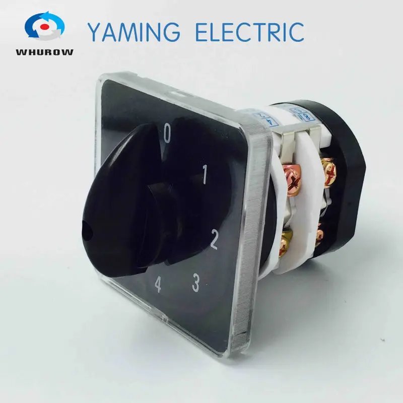 Terminais de Comutação Frete Grátis Interruptor Rotativo 3 Posição 660 v 20a 6 Fases 24 Elétrica Cam Ymw26-20 - 1 Pçs Mod. 247978 8 Renovação da Casa