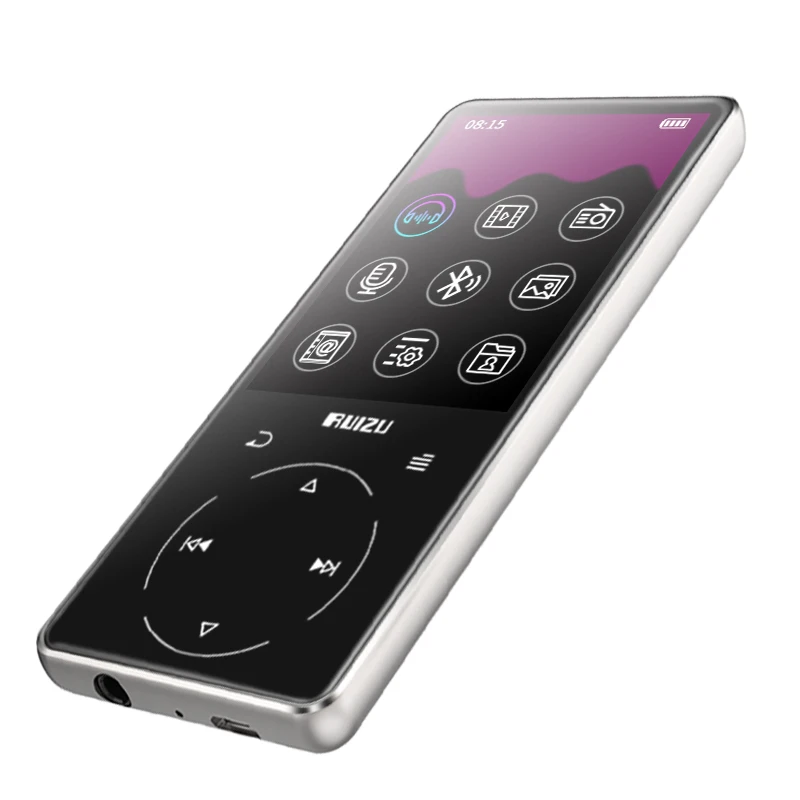 Новый металлический оригинальный ruмидu D16 Bluetooth MP3 плеер 2 4 дюймов 8 Гб HIFI