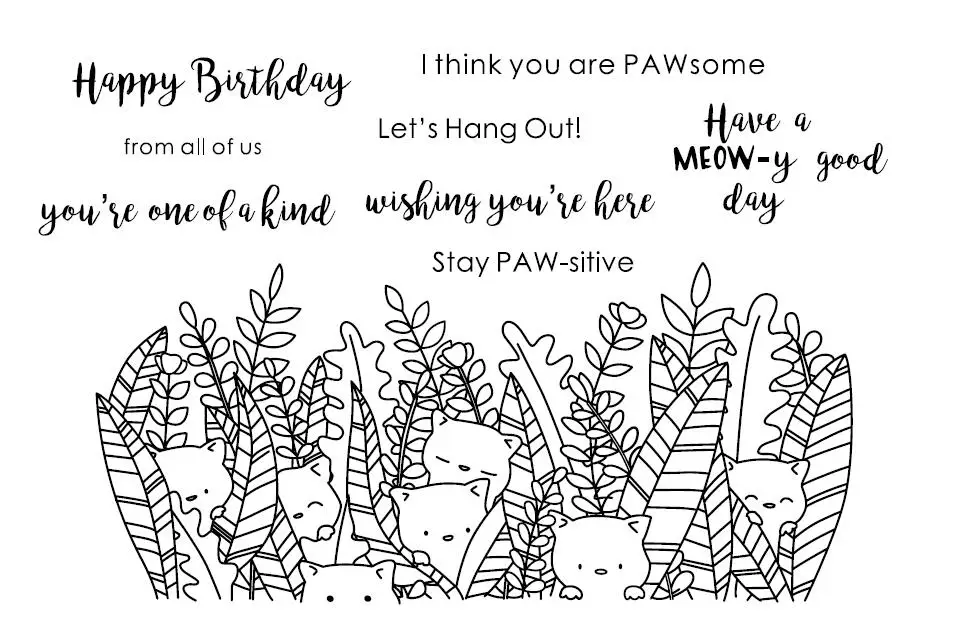 

Happy birthday Transparent Clear Silicone Stamp Seal for DIY scrapbooking photo album Decorative clear stamps