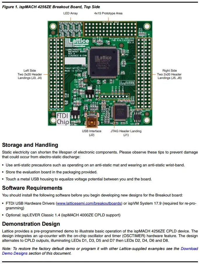 LC4256ZE-B-EVN info 2