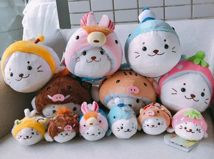 1 шт. милая японская аниме San x seal плюшевая игрушка для косплея кукла мягкая