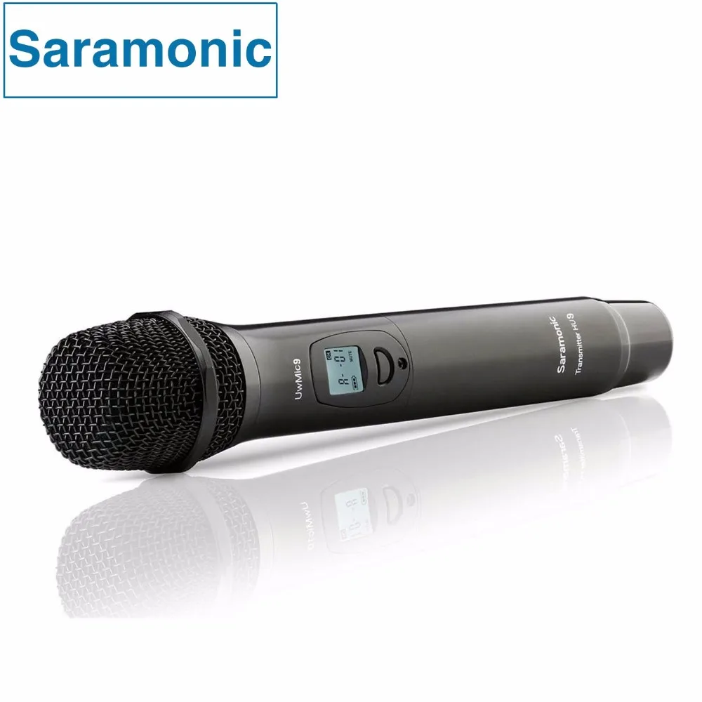 

Saramonic HU9 96-Channel Digital UHF Wireless Handheld Vocal Microphone with Integrated Transmitter for UwMic9 System