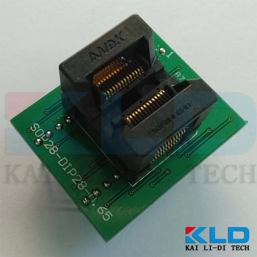 Sop28 к DIP28 IC socket Programmer переходник andk более высокого качества чем Enplas OTS-28-0.65-01 с