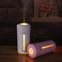 Творческий Цвет чашки увлажнитель воздуха USB для дома автомобиля ультразвуковой мини аромат диффузор Воздухоочистители со светодиодными огнями humidificador