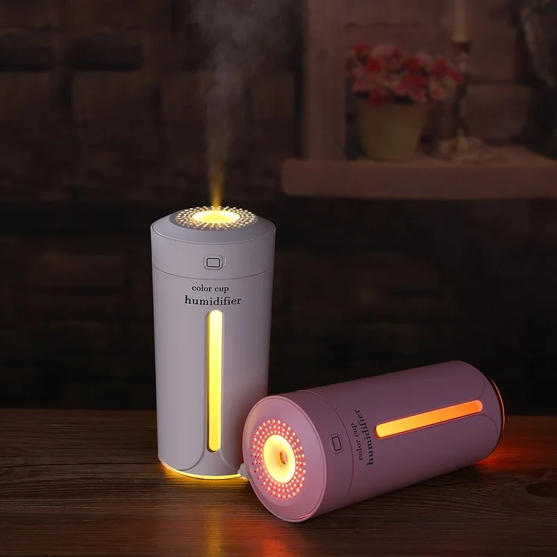 Creative Color Cup USB Air Humidifier For Home Car Ultrasonic Mini Aroma Diffuser Air Purifier With
