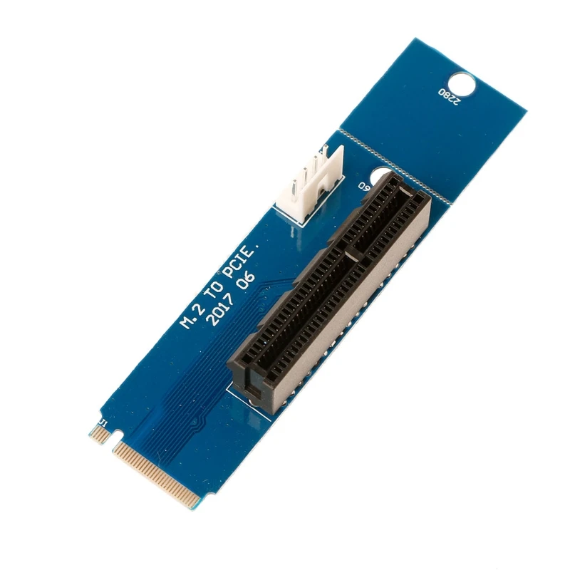 2017 New NGFF M2 M.2 to PCI-E 4x 1x Slot Riser Card Adapter Male To Female PCIE Multiplier For BTC Miner Mining Machine