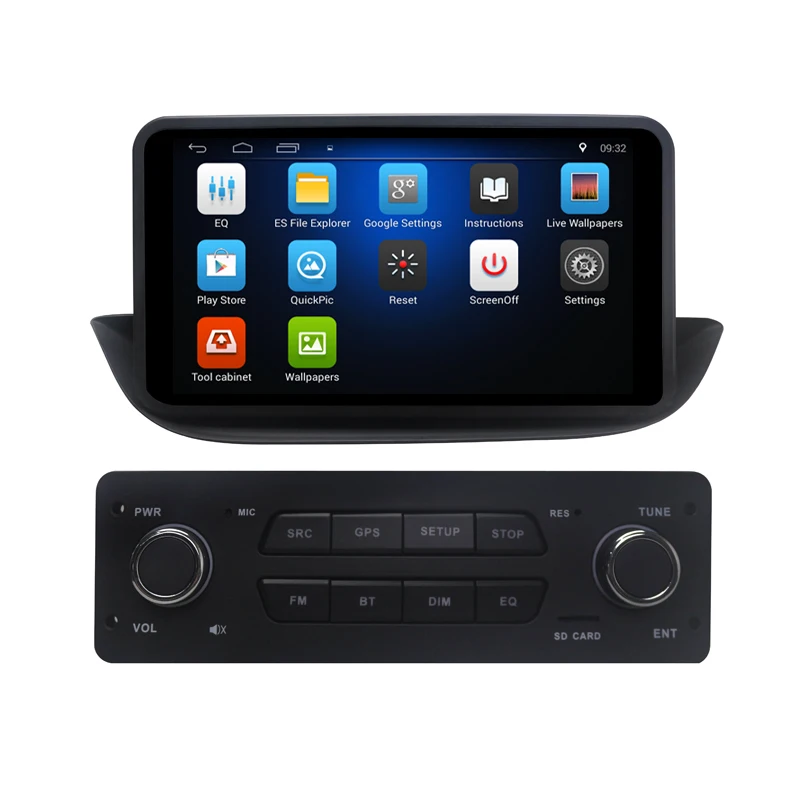 Best 9"android 8.1 car dvd 2 din multimedia player for Peugeot 308 2012 2011 tape recorder autoradio BT GPS OBD2 DVR CAMERA 3G WIFI 2