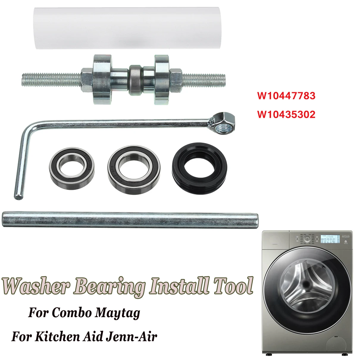 

W10447783 W10435302 Bearing Install Tool For Whirlpool Cabrio Bravo Washing Machine Parts