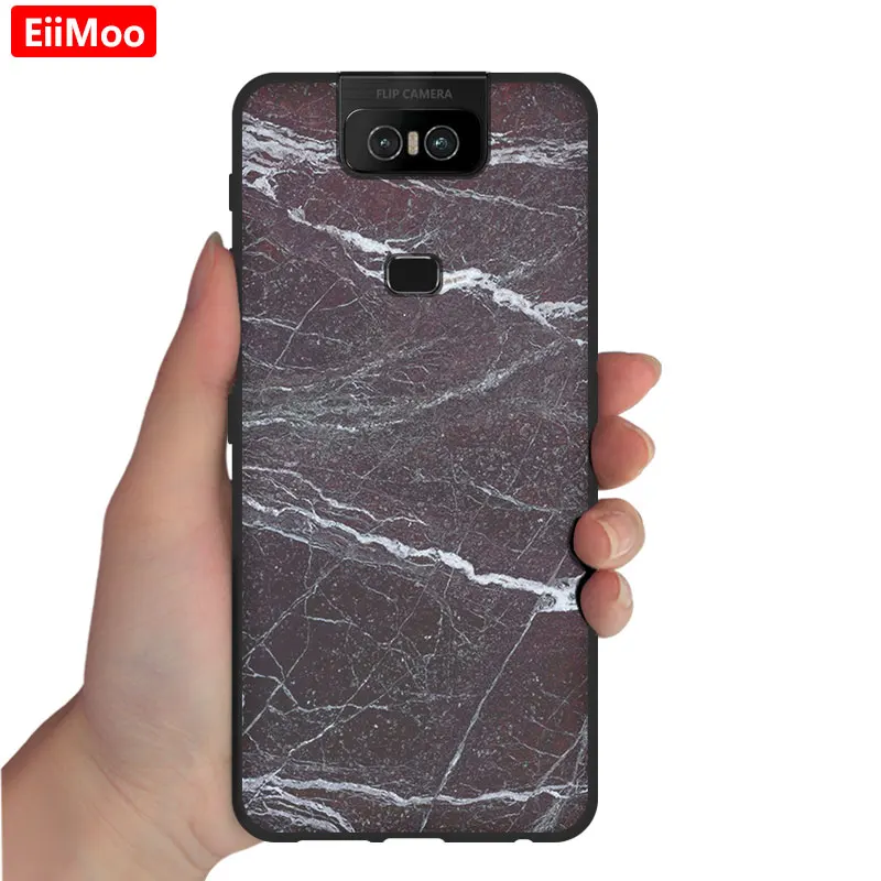 EiiMoo мягкий чехол для ASUS Zenfone 6 ZS630KL чехол Funda силиконовый мультяшный задний Чехол для ASUS Zenfone 6 ASUS ZS630KL чехол для телефона - Цвет: 34