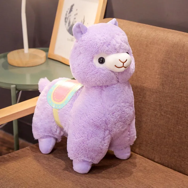

Alpaca Dude Big Net Red Rainbow Wool Fur Toy Love Girls, Lovers, Little Dolls