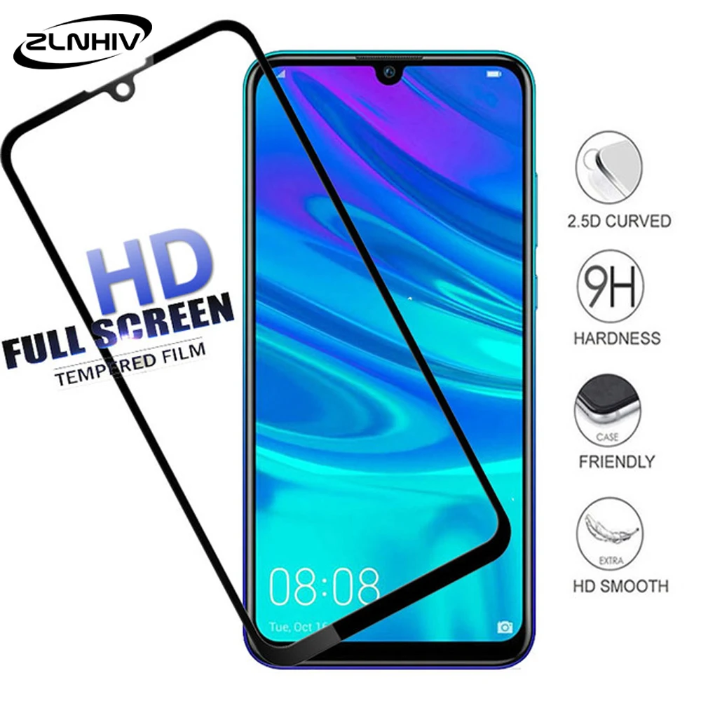 ZLNHIV протектор экрана из закаленного стекла для huawei y9 y7 pro y6 prime 2019 2018 телефон Y6