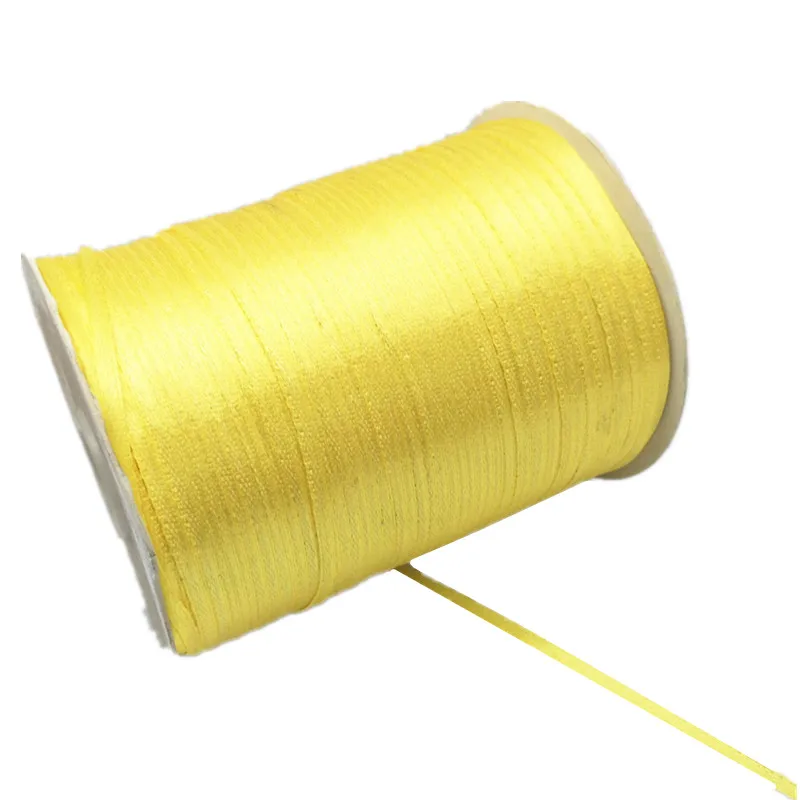 Silk Satin Ribbon 25yards 3mm handmade DIY Material Arts crafts sewing christmas wedding party decoration