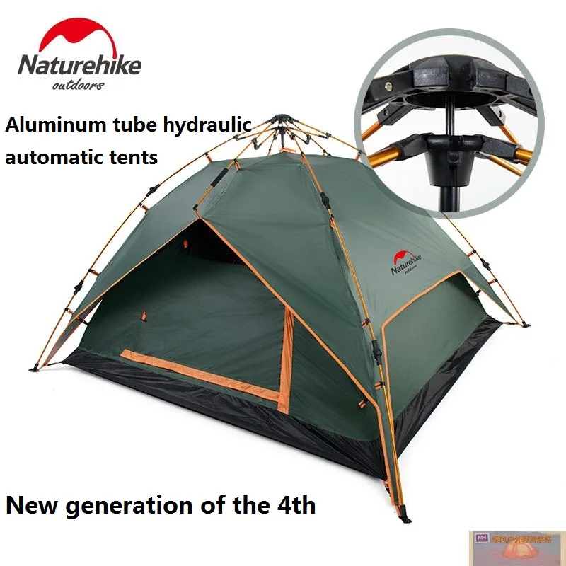 NatureHike hydraulic automatic folding tents 3 4 people 0utdoor