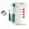 SD-карта T1000S, WS2801, WS2811, WS2812B, LPD6803, светодиодный контроллер 2048 пикселей, 5 ~ 24 В постоянного тока, фотографический светодиодный контроллер RGB ► Фото 1/4