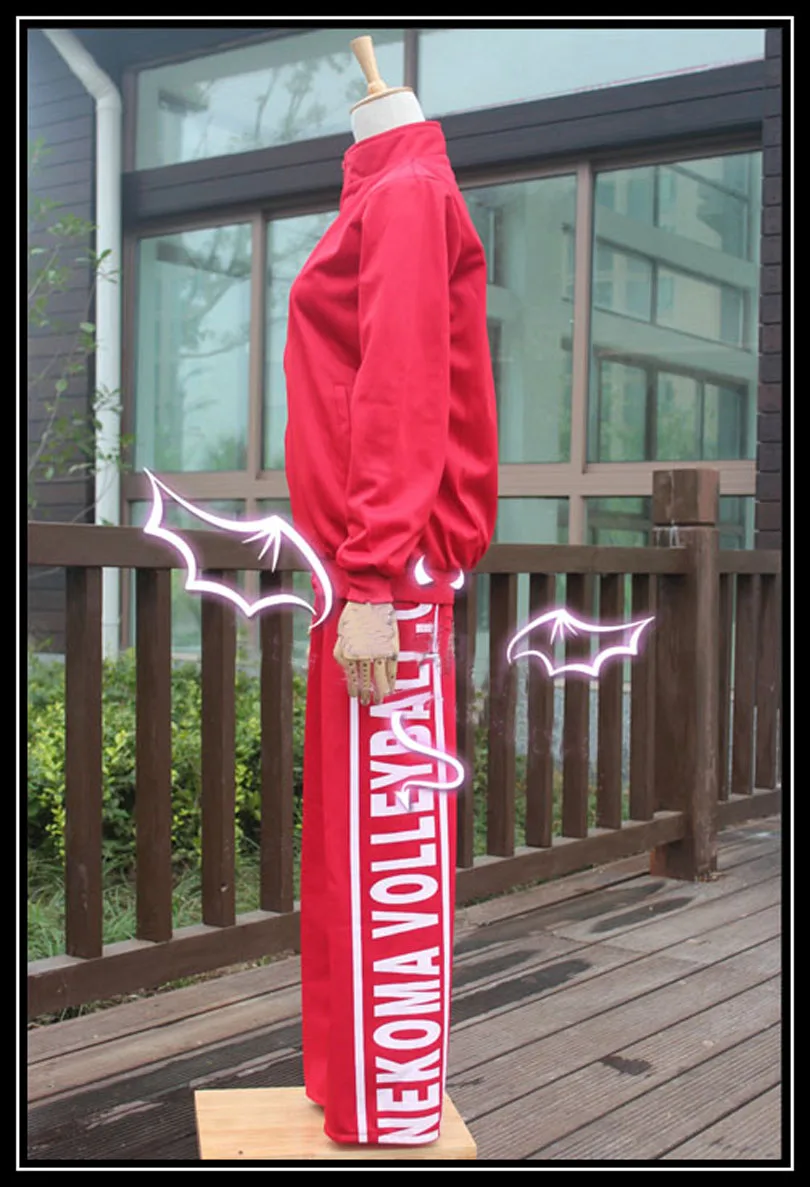 Аниме Haikyuu Nekoma Tetsurou Kuroo Kenma Kozume школьная форма косплей костюм одежда комплект