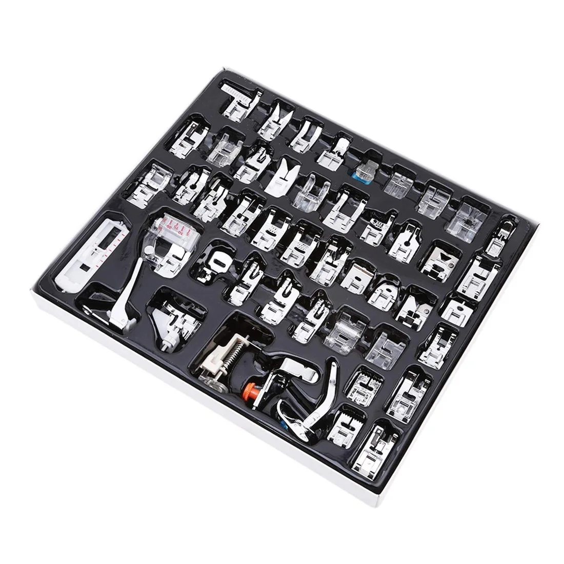 Domestic Sewing Machine Accessories 48pcs/set Presser Foot Feet Kit Set