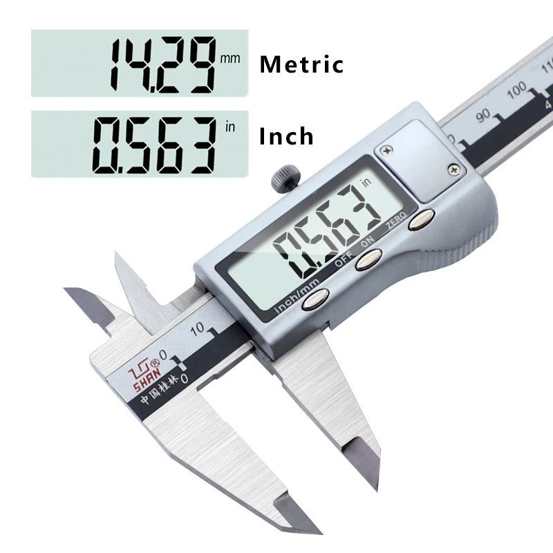 Штангенциркуль цифровой из нержавеющей стали 0 150/200 мм|vernier caliper electronic|digital calipercaliper