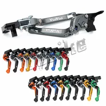 ЧПУ сцепные рычаги; обувь для езды на мотоцикле SUZUKI GSF 400 BANDIT 1991-1995 1992 1993 1994 1995 Складная Выдвижная логотип(VANVAN