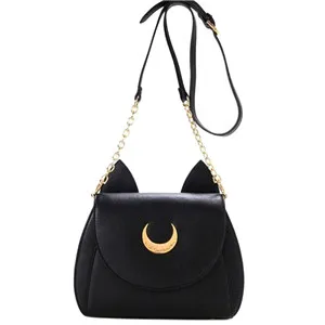 OCARDIAN bolsas mujer Сейлор Мун сумка на плечо Женская Luna кожаная сумка женская сумка через плечо Повседневная#30 распродажа подарок - Цвет: Black