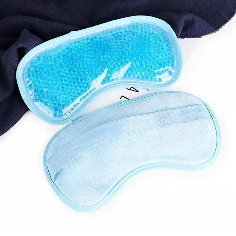 

New Gel Eye Mask Reusable Beads for Hot Cold Therapy Soothing Relaxing Beauty Gel Eye Mask Sleeping Ice Goggles Sleeping Mask