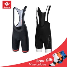 Santic жаркое лето комбинезон шорты Для мужчин Велоспорт Джерси сетки катание на открытом воздухе(рубашка и шорты с лямками) Для Мужчин's спортивная езда на велосипеде велосипед Мягкий
