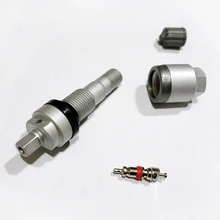 4 шт. алюминиевый TPMS клапан для Chevrolet сплав бескамерный клапан для контроля давления в шинах Система датчик ремонтный комплект
