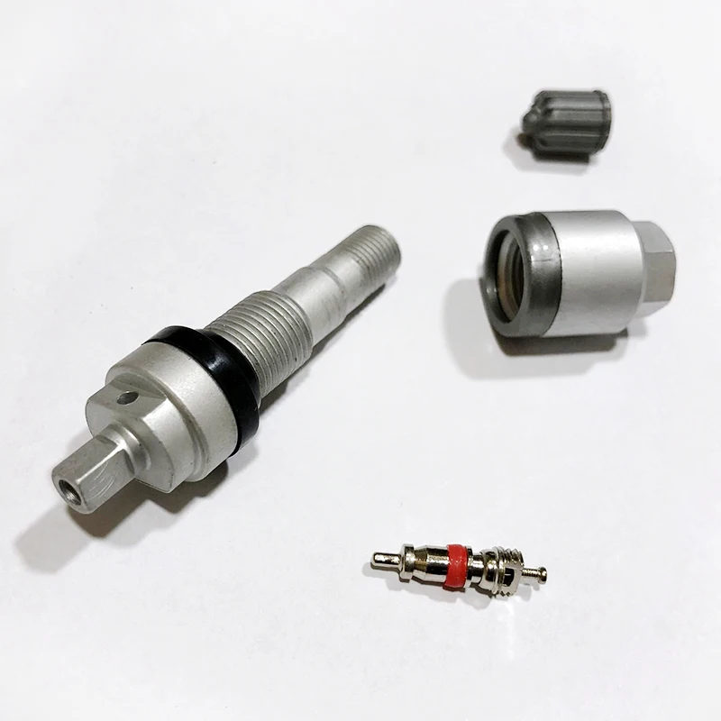 

4pcs Aluminum TPMS Valve for Chevrolet Alloy Tubeless Valve for Tyre Pressure Monitor System Sensor Repair Kit