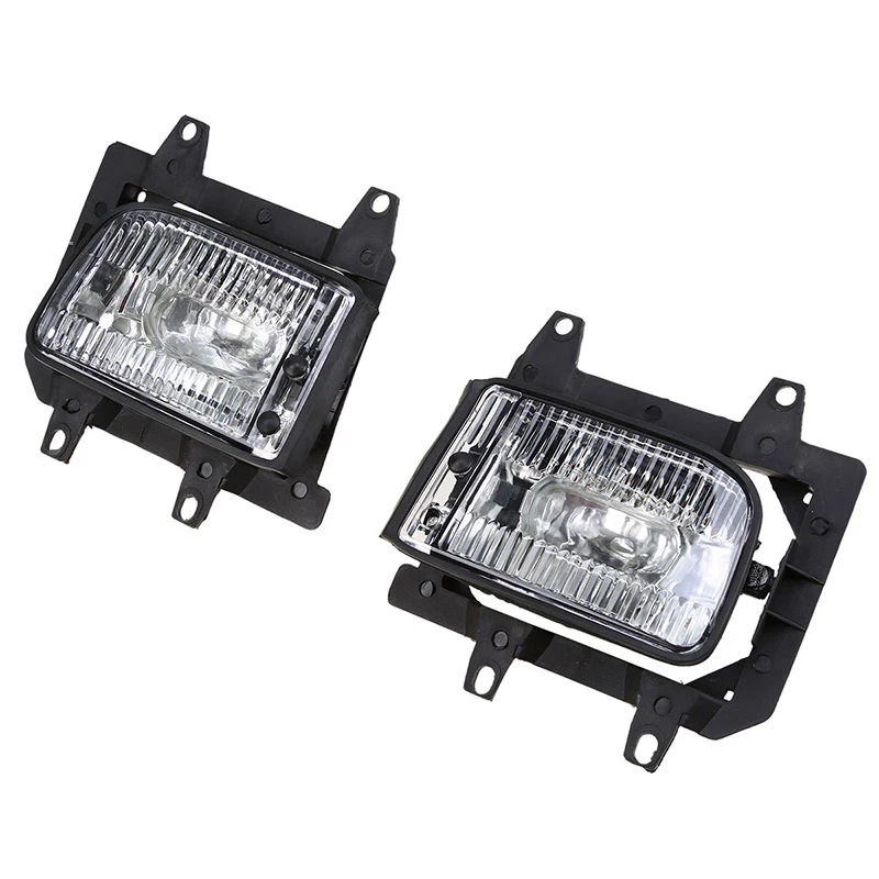 

2pcs Set Pair Plastic Front Bumper Clear Fog Lights For BMW E30 318i 320 325i 1982to1994 Auto Car Lights