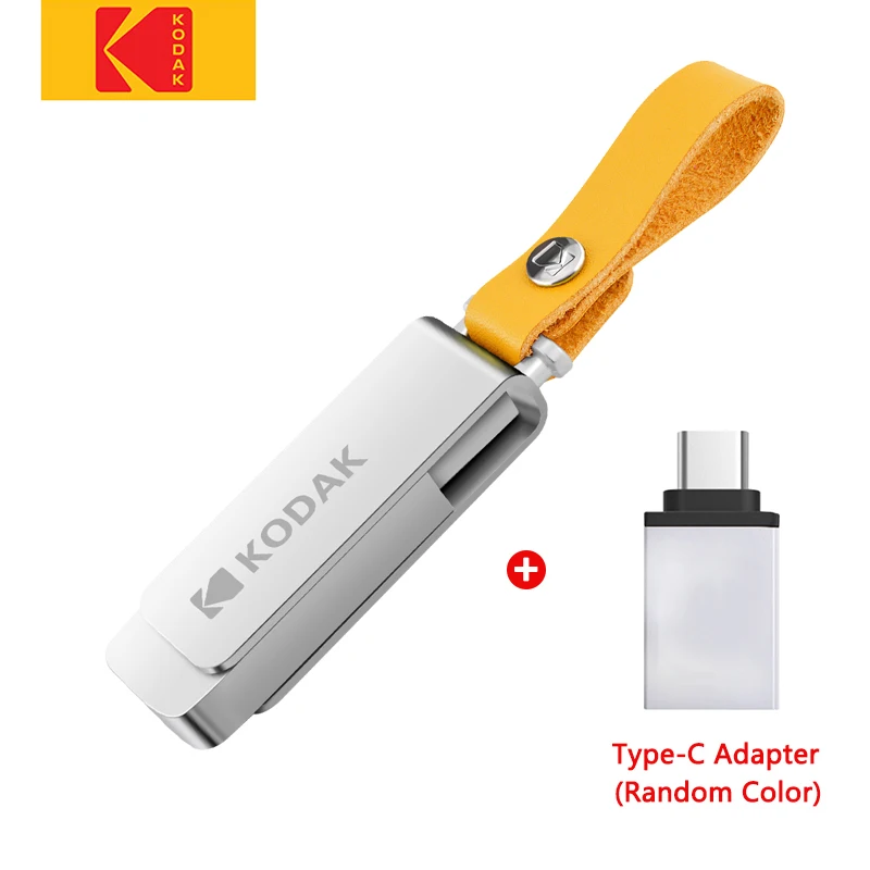 Флеш-накопитель Kodak USB3.1, металлическая Флешка 256 ГБ 128 Гб 64 ГБ 32 ГБ 16 ГБ, флеш-карта памяти, Флеш накопитель memoria cel USB3.0 - Цвет: K133-B