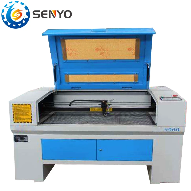 9060 CNC Laser engraver/Stainless Steel sheet stone wood Acrylic Glass