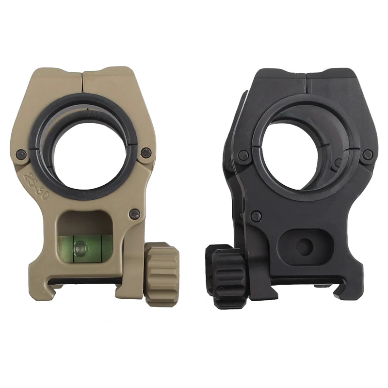 Airsoft M10 20MOA Rifle Scope Mount 25.4 30MM Rings with Bubble Level Range Mounting Hunting Accessories RL2-0033-07