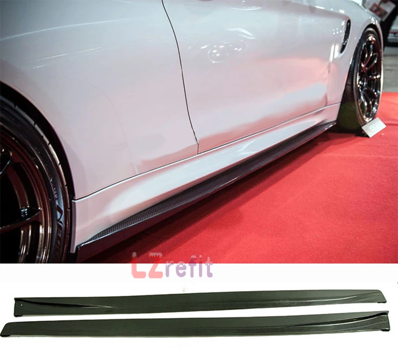 

Real Carbon Fiber Side Skirts 1 Pair For BMW F82 M4 Coupe F83 M4 Convertible