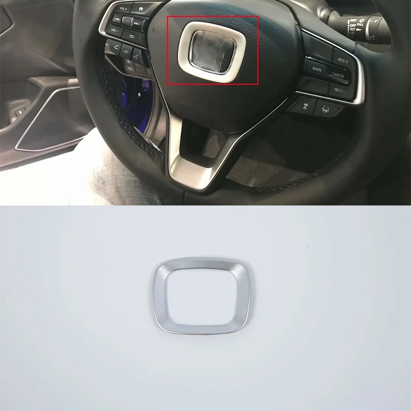 

Car Body headlight steering wheel Decoration Trim 1pcs Car Styling accessories For HONDA ACCORD 2018