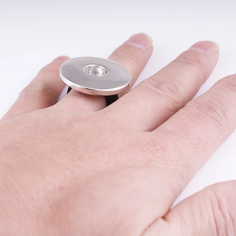 

30mm Silicone Snap button ring Fit everyone Free Shipping DK206
