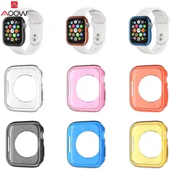 Защитный чехол из ТПУ для Apple Watch 4 3 2 1 ударопрочный чехол для iwatch 42 мм 44 мм 38 мм 40 мм
