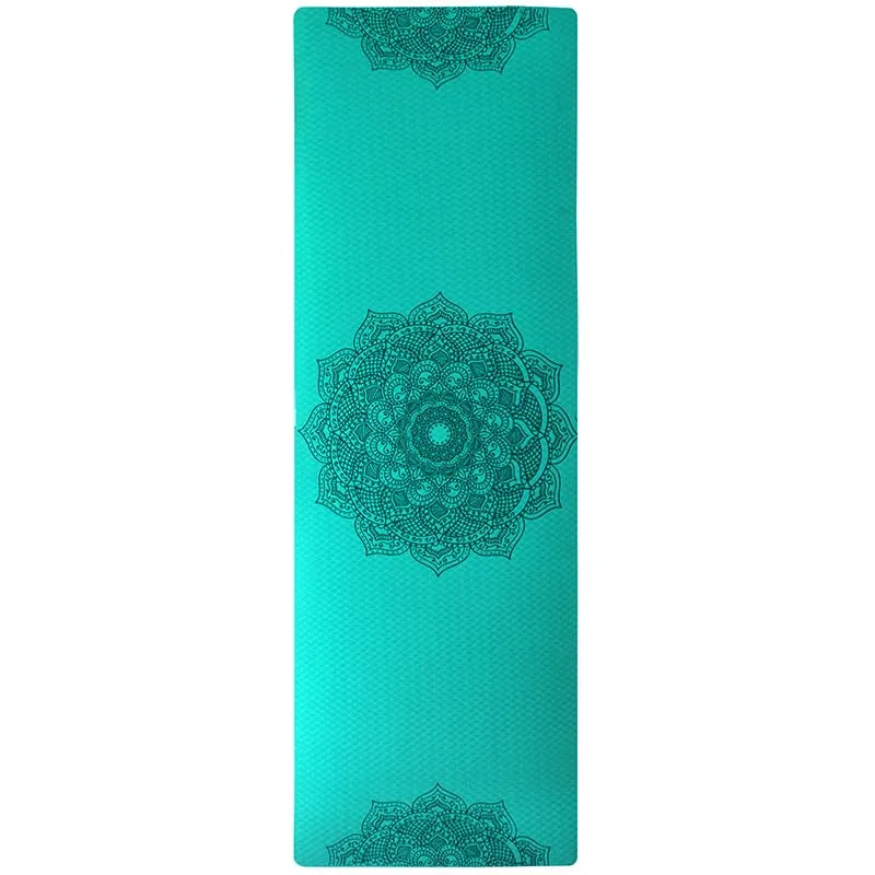 USA,France,Spain,Russia local Non-slip TPE Yoga Mats For Fitness Pilates Gym Exercise Sport