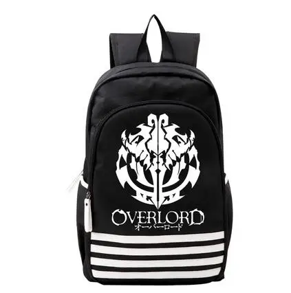 High Q японский стиль персонаж аниме Overlord рюкзак большой емкости светящийся студенческий рюкзак сумка для компьютера