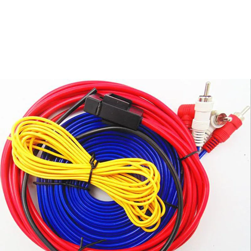 

Subwoofer Amplifier Wiring stereo audio Fuse Holder Installation Car Audio High density Wire Cable Kit