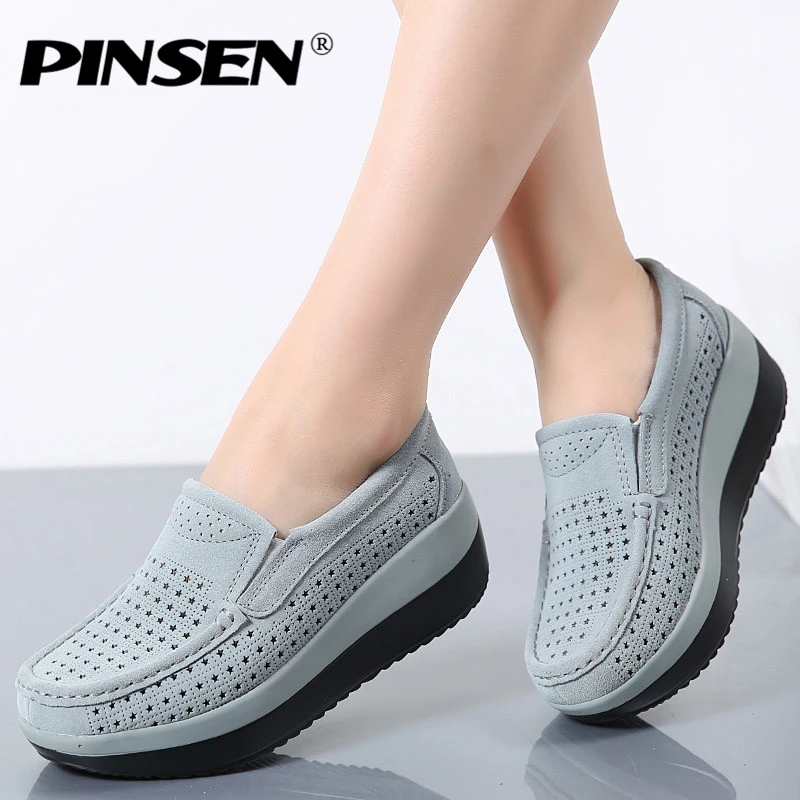 mocassin lacet femme
