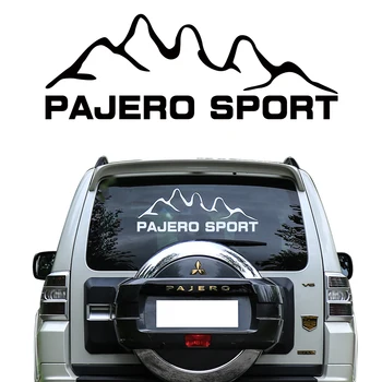 

car sticker 1Pcs window sticker mountains styling graphic vinyls car decal for mitsubishi pajero sport