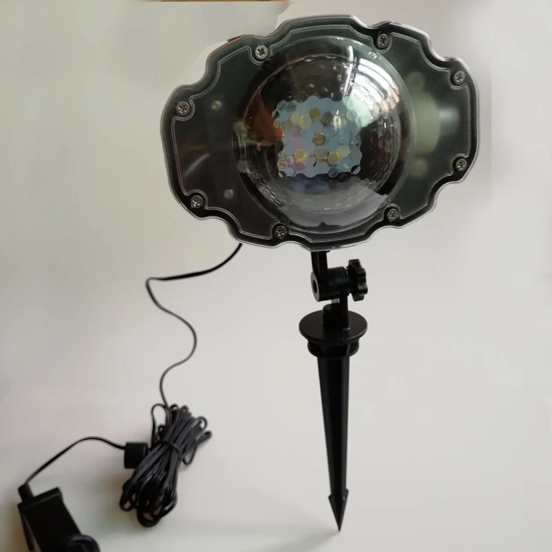 Christmas Laser Snowflake Projector Lamp Outdoor LED Waterproof Lawn Stage Projection Light Home Xmas Garden Snow Night Lights Christmas Laser Snowflake Projector Lamp Outdoor LED Waterproof Lawn Stage Projection Light Home Xmas Garden Snow Night Lights